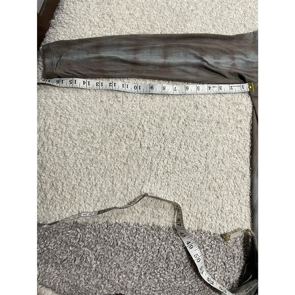 Tribal Women's Size XS Long Sleeve Tie Dye Open Front Long Cardigan Brown - Picture 6 of 9
